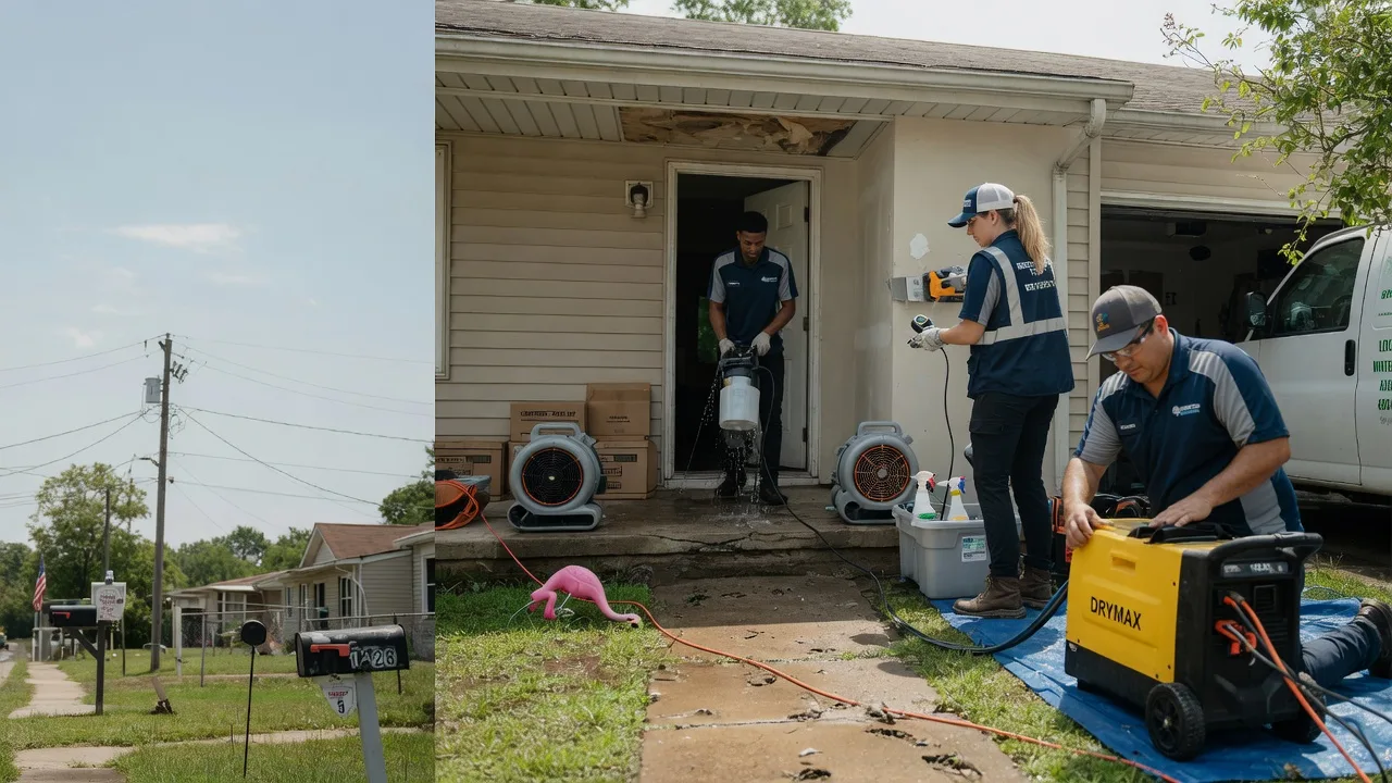 Storm Damage Water Removal in Waterford, OH near me